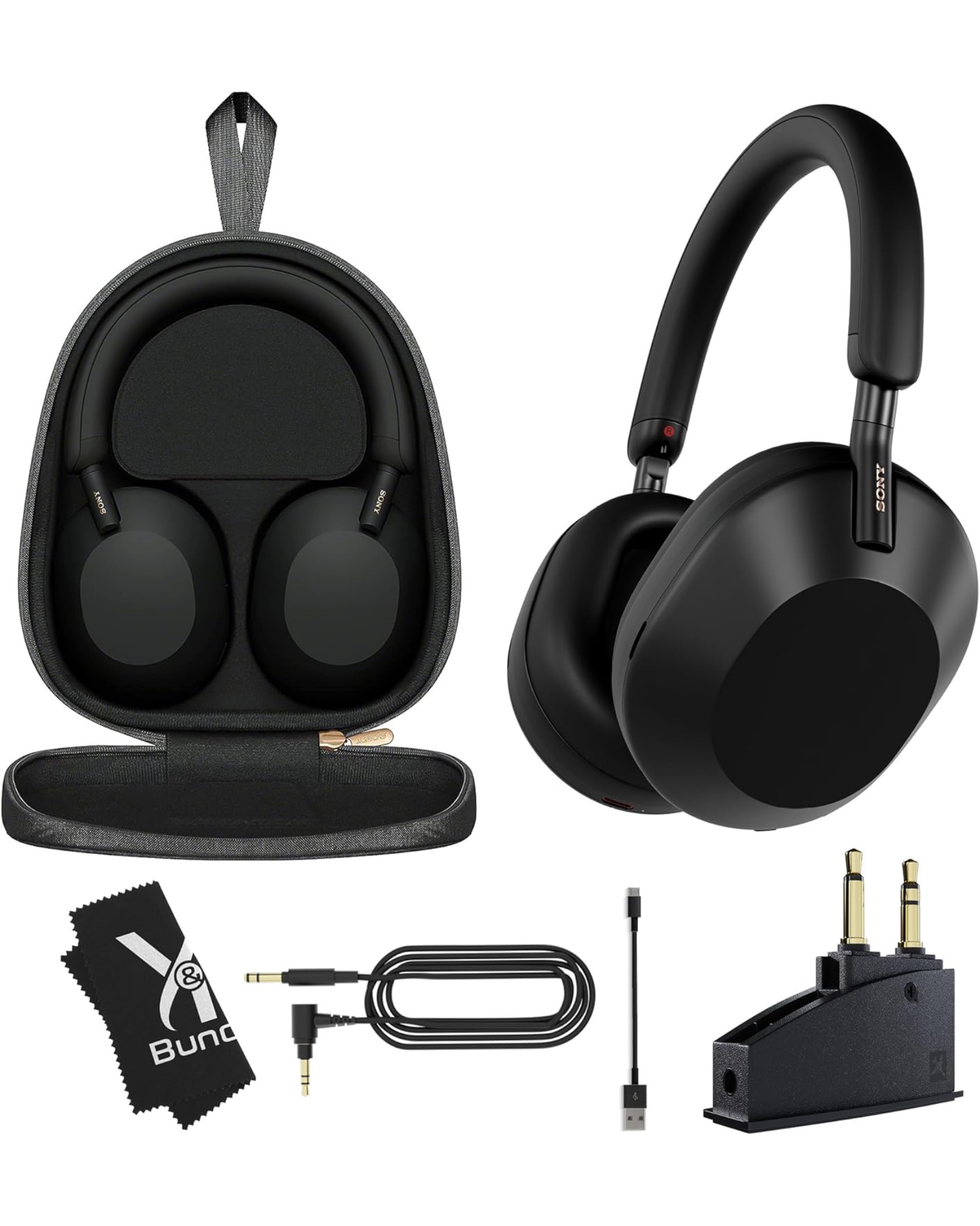 Sony XM5 Wireless Premium Noise Canceling Headphones - Image 3