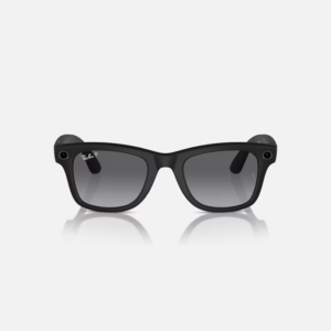 Ray-Ban Meta Wayfarer Smart Glasses (Black Frame + Black Lens)