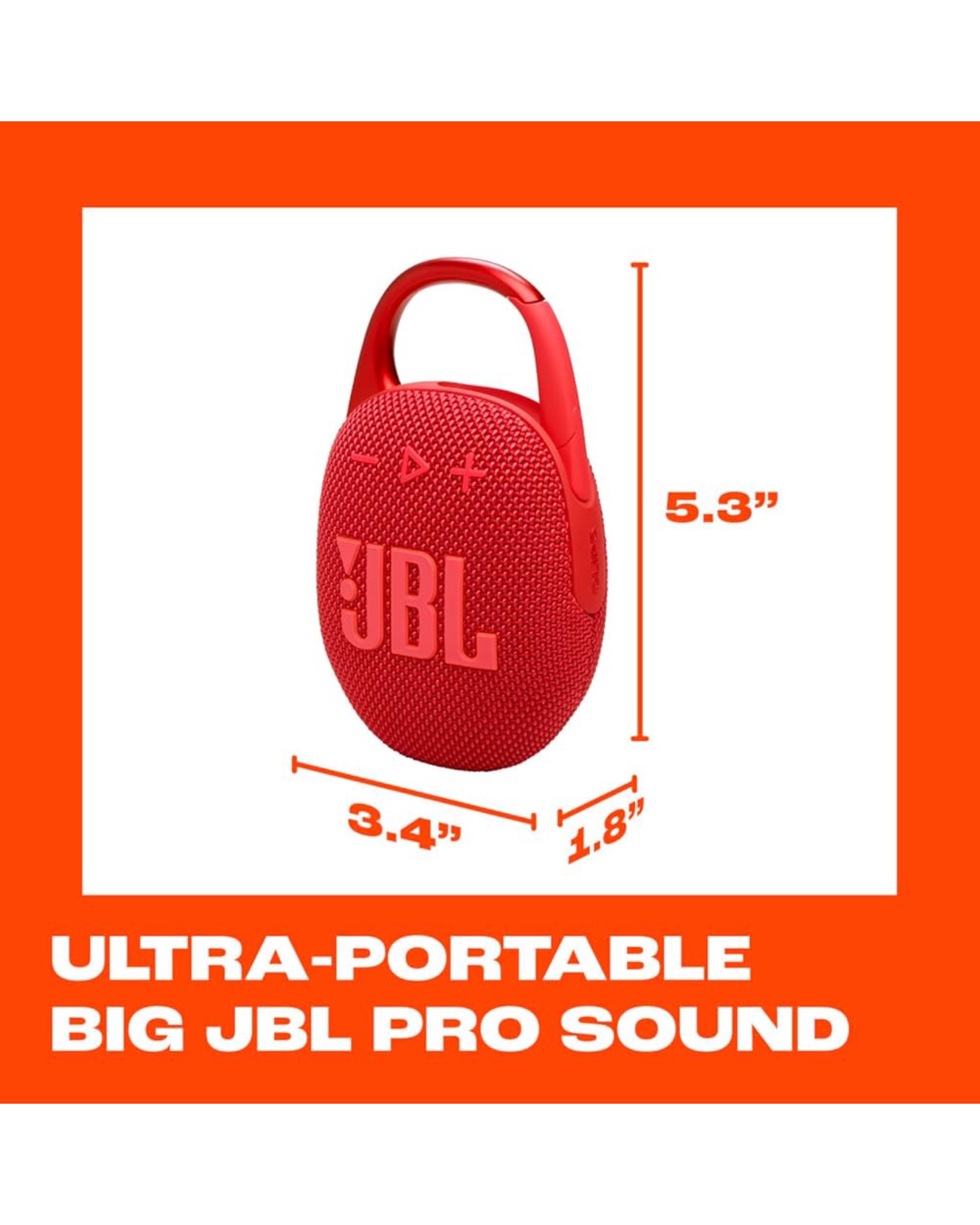JBL Clip 5 Portable Bluetooth Speakers - Image 3
