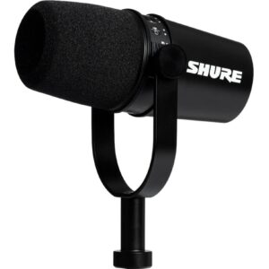 Shure MV7 Podcast Microphone – Hybrid USB/XLR Dynamic Mic