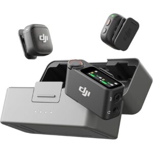 DJI Mic 3 (2 TX + 1 RX + Charging Case) Wireless Microphone
